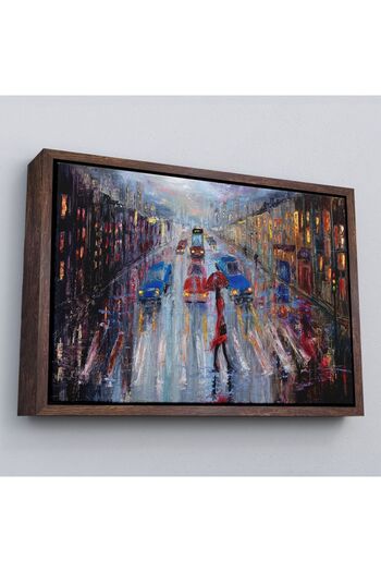 indispensablely Framed Oil Painting Look Modern Canvas Wall Painting, Painting-1197