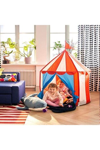 IKEA Blahaj Yumuşak Oyuncak, Mavi-beyaz Uzunluk: 100 cm