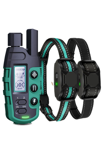 Choice For 2 Dogs 3300Ft Electric Dog Training Collar Remote Control Waterproof Pet BehaviorFor 5-120lbs Pu