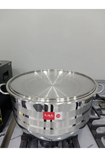 OMS Steel Large Pot 40*24 cm