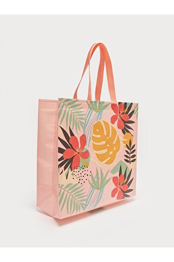 LC Waikiki LCW ECO Baskılı Alışveriş Çantası
