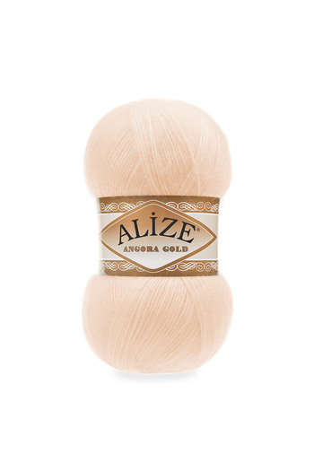 Ravepi Collection Alize Angora Gold 5-Pack Color Code: 681 Light Salmon/100 Gr - 550 m
