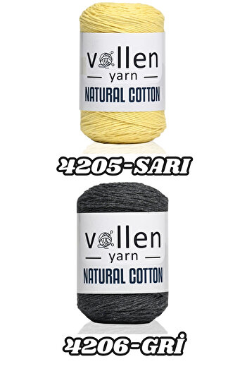 vollen yarn 100gr/200mt Premıum Doğal Koton Amıgurumi Ve Punch Ipi,tığ Işi El Örgü Ipi,krem