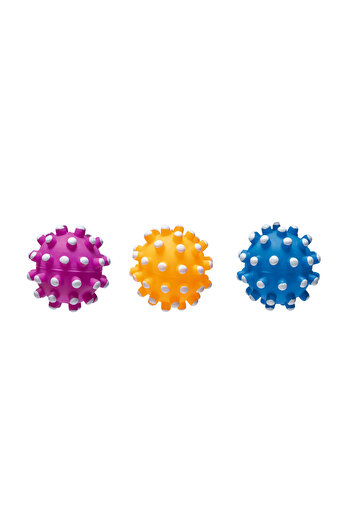Karlie Spiky Hedgehog Ball with Sound for Dogs with 3 Color Options