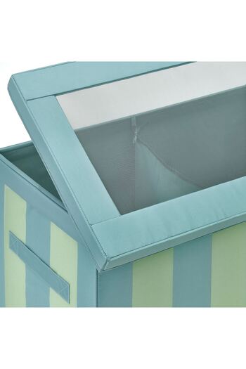IKEA Blue-Green Box with Lid - 81X45X44 Cm, Height: 44 cm