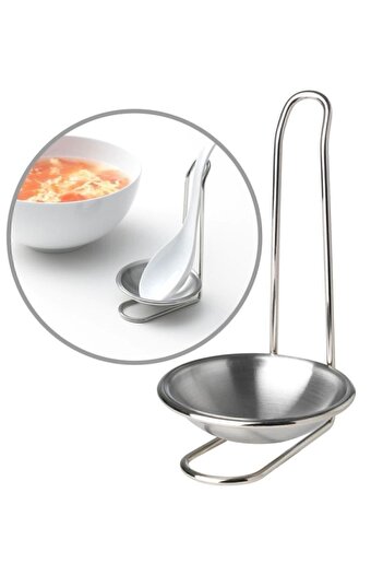 IKEA 17 Cm Gray Stainless Steel Avslagen Bucket Holder