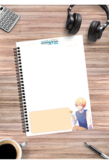 mertfigur Project Sekai - Tenma Tsukasa Anime Spiral A5 Notebook (50 Sheets)