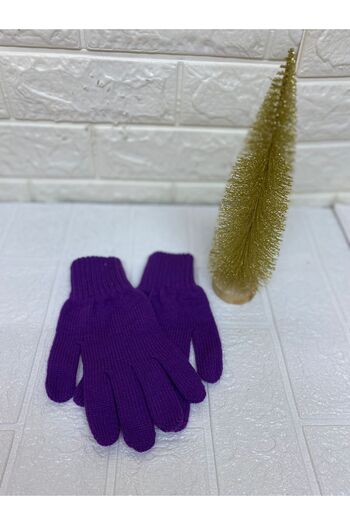 sema aksesuar Knitwear Winter Long Gloves - Gift - New Year Christmas Birthday Valentine's Day Gift