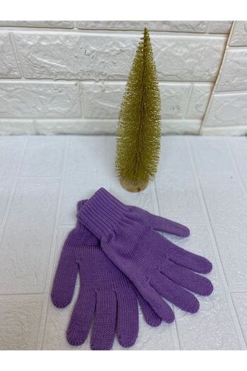 sema aksesuar Knitwear Winter Long Gloves - Gift - New Year Christmas Birthday Valentine's Day Gift