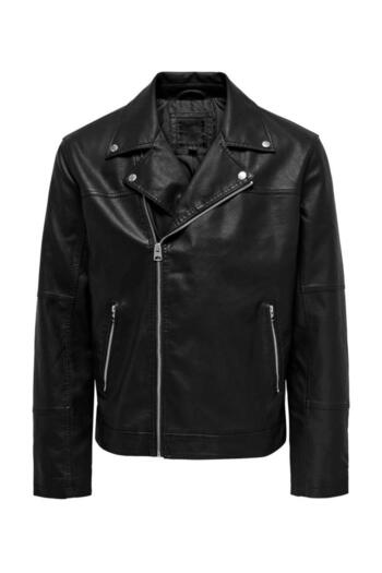 ONLY &SONS 22029142 SAL COLLAR 2 POCKET ΔΕΡΜΑΤΙΝΟ ΠΑΝΤΕΛΟΝΙ