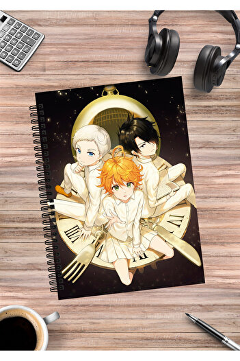mertfigur The Promised Neverland Anime Spiral Notebook A5 (50 Sheets)