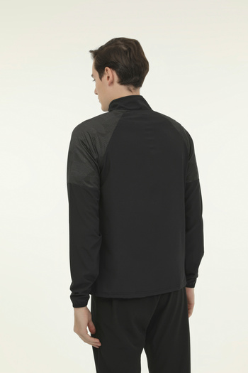 lumberjack ML FONS 18PRF50 3FX Black Men's Tracksuit Top