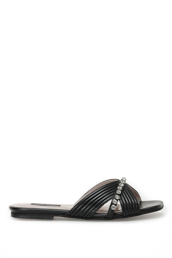 Nine West Black Tanvo 2fx Women's Slippers