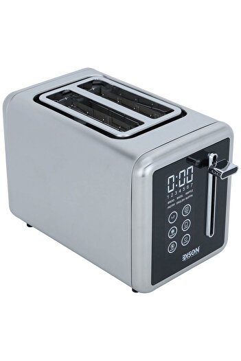 Edison Digital Toast Heater Steel 720-850 Watt 2 Slices