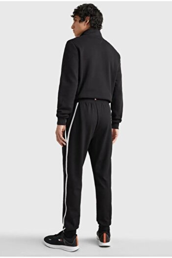 Tommy Hilfiger REGULAR FİT ÇİZGİ DETAYLI DOKUMA ERKEK EŞOFMAN ALTI