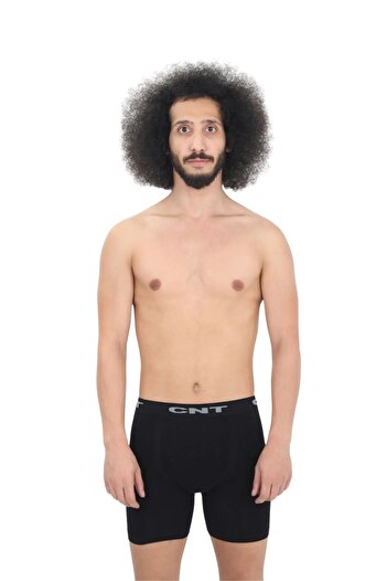 CNT Men's Special Pack of 6 Micro Fiber Flexible Seamless Long Size Boxer