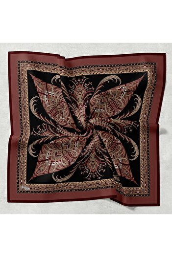 Bonjela Ethnic Patterned Cotton Soft Scarf - Hand Stitched