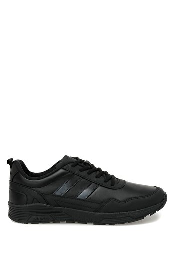 Kinetix Ethos Pu 2Pr Black Men's Sneakers