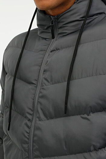 Kinetix Ανδρικό κοντό παλτό ML MARIO 2SN541 3PR Anthracite