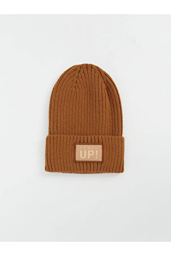 LC Waikiki Lcw Accessories Boy's Beret with Text Embroidery