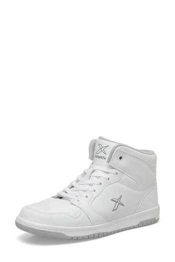 Kinetix JONES PU HI 4FX - White Unisex High Sneaker