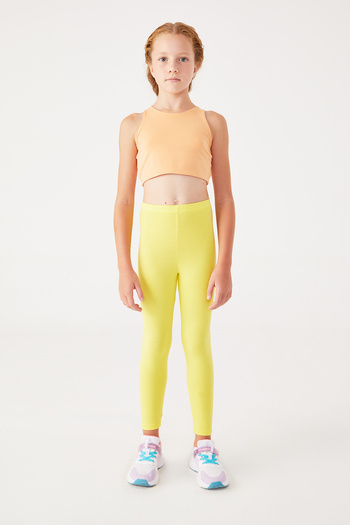 Almila 2004 Model Girl's Cotton Elastane School Leggings