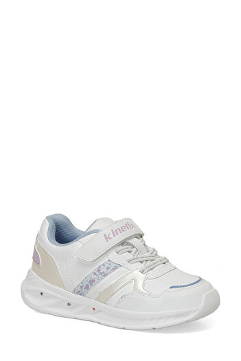 Kinetix Clio Ii P 4Pr White Girls' Sneakers