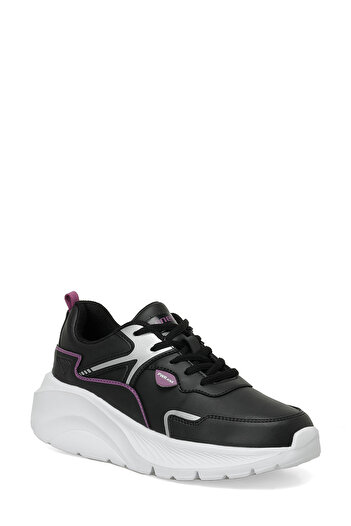 Kinetix Larevo g 4Pr Black Girls' Sneakers