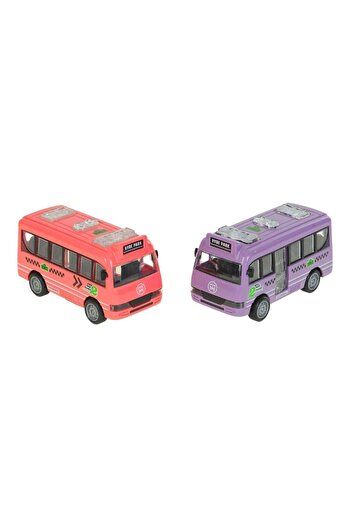 Vardem Frictional Colorful Bus with Opening Doors