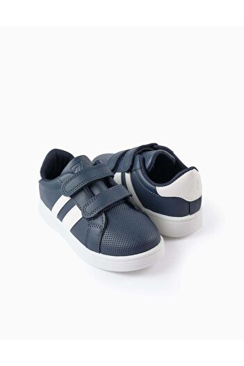 Ziddy TRAINERS WITH STRIPES FOR BOYS DARK BLUE
