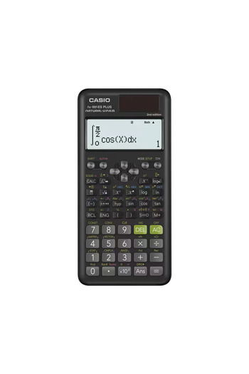 Casio آلة حاسبة علمية وظيفية الإصدار الثاني FX-991ESPLUS-2 - أسود ومتعدد الألوان