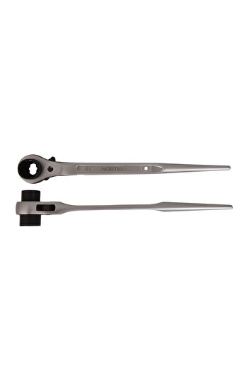 NORTIA 19X21 Model Double Sided and Pile Ratchet Socket Scaffold Wrench
