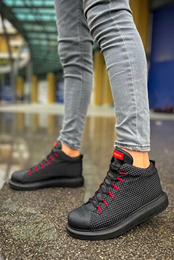 Chekich Ch111 Gst Milano Чоловічі черевики Чорні/червоні