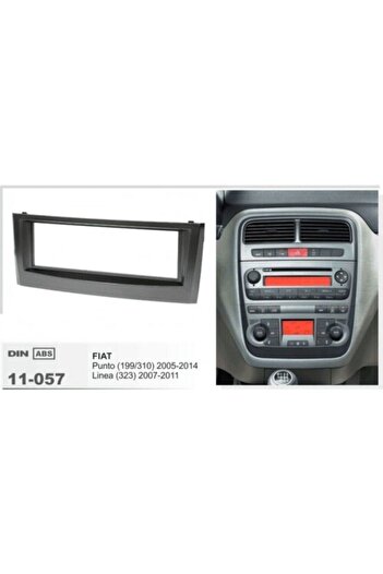 AEM Fiat Linea Radio Frame 2007.2017 Compatible Non-Original Radio Frame