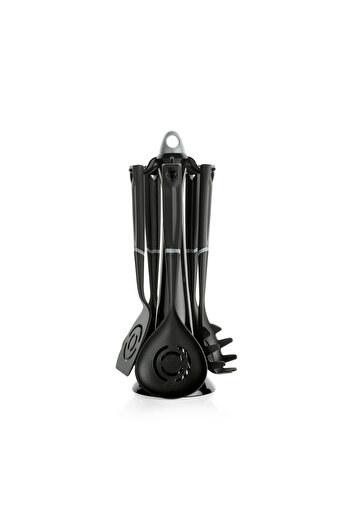 Schafer Navi Service Set 6 Pieces-Black/Gray