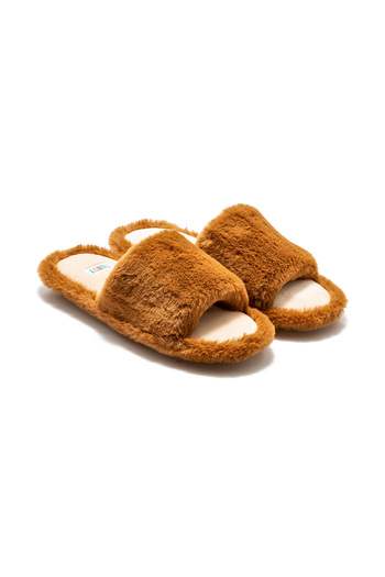 Twigy Lisa Plush Women's House Slippers Brown 36/41