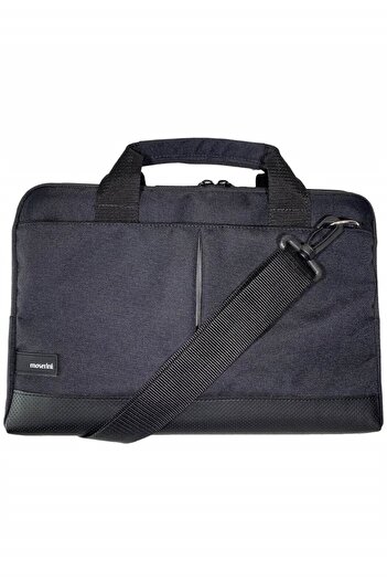 Moserini حقيبة كمبيوتر محمول لجهاز MacBook Air Pro مقاس 13.6 بوصة و14.2 بوصة M2/M3/M4 - مع حماية أساسية وحزام أسود