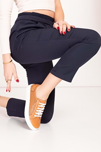 Gondol Kadın Iç Dış Hakiki Deri Günlük Sneaker Als.369