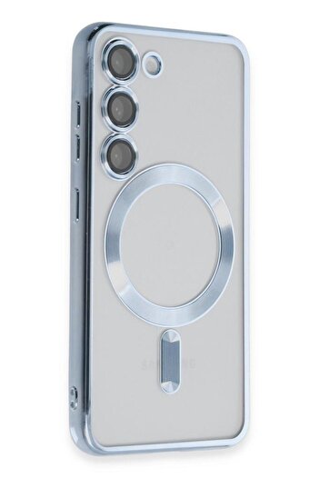 UnDePlus Samsung Galaxy S24 Case Magsafe Camera Lens Protected Transparent Silicone Cover