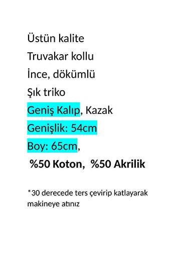 anne moda ankara Üstün kalite, GENİŞ KALIP, düz renk, pamuklu, kazak