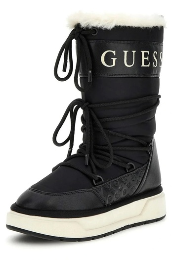 Guess Undelo Γυναικείες Μαύρες Μπότες Flfuelele11-μαύρο