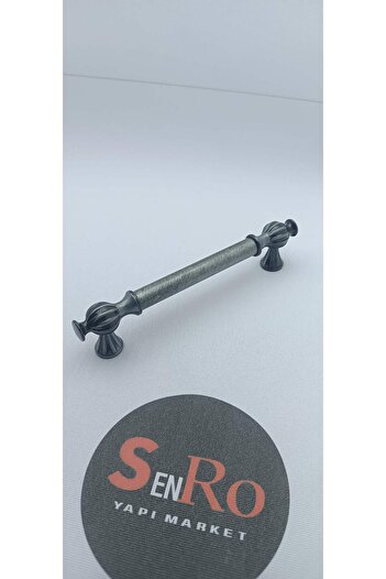 senRo yapı Market 192 mm (19,2) cm SILVER ANTIC TIBETAN MĂRIMEA DEMĂRIME CU DOUĂ ȘURUBURI MĂRIMEA                  MĂR