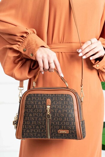 Just Polo Women's 4-Compartment Long Crossbody Hand & Shoulder Bag