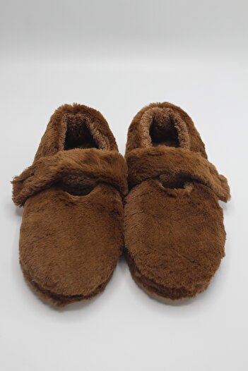 fluffy Velcro Home Shoes for Women, Seasonal, Guest, Warm, Plush Inside, Home Shoes Slippers