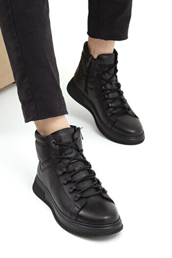 Tamer Tanca Ανδρικές μπότες casual από γνήσιο δέρμα 298 1240-2297 Erk Bot Sk22/23