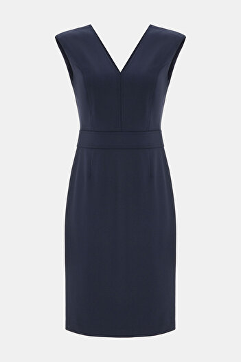 W Collection LACİVERT ELBİSE