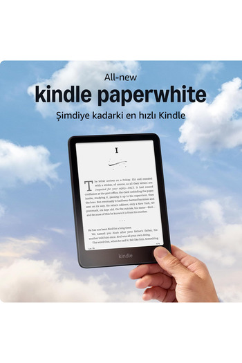 Amazon Kindle Paperwhite | 2024 | 12. Nesil | 16 Gb | 7" Parlamayan Ekran | Uzun Pil Ömrü | Reklamlı