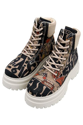 Dogo Women's Vegan Leather Black Boots - Supper Design