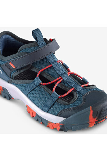 Decathlon Quechua Çocuk Outdoor Ayakkabı - Mavi/kırmızı - Mh900
