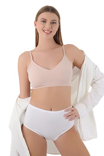CNT High Waist Ribbed Women's Bato Panties - Pack of 3